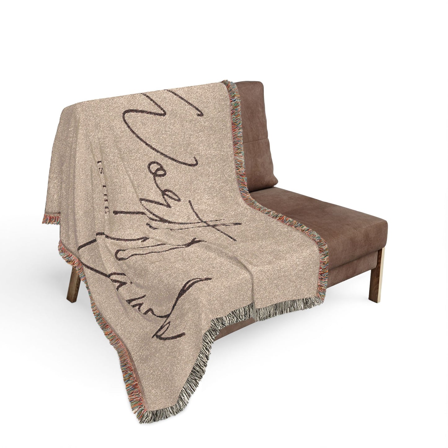 Worthy Is The Lamb Woven Blanket — Inspirational Christian Throw Blanket
