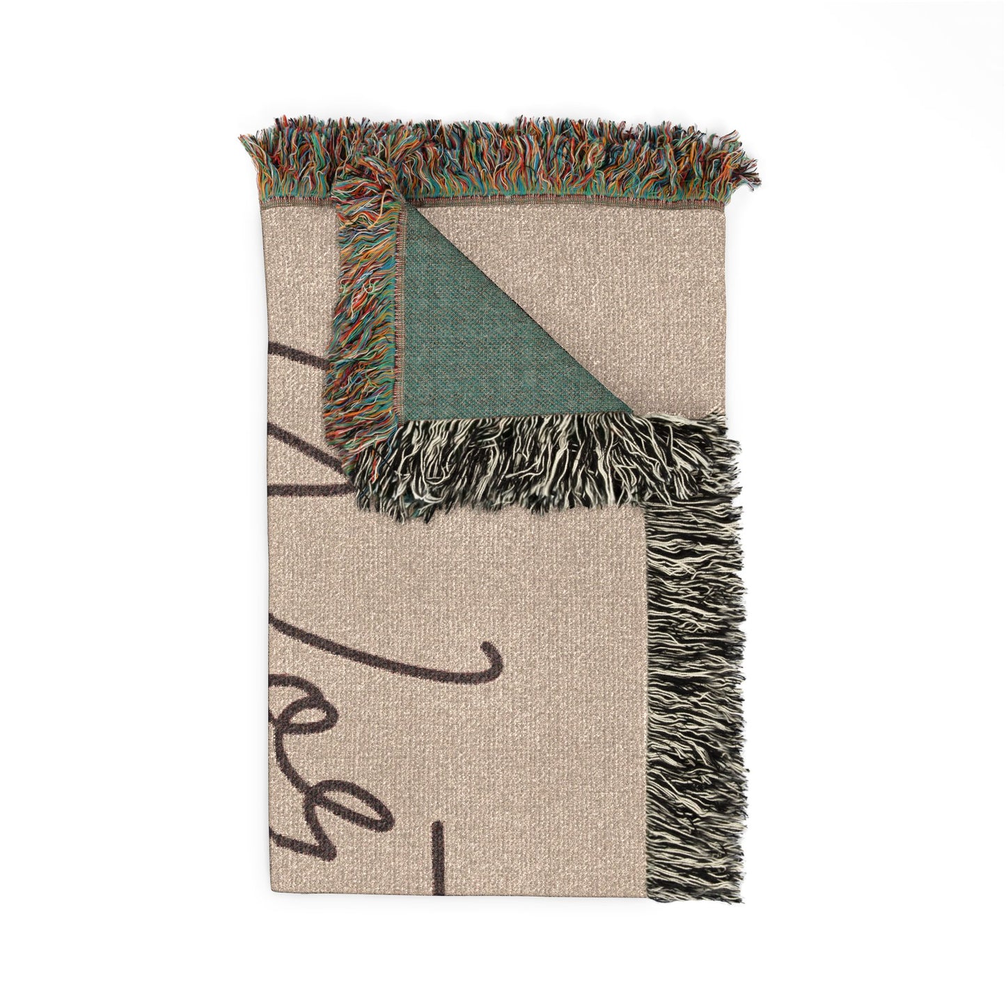 Worthy Is The Lamb Woven Blanket — Inspirational Christian Throw Blanket