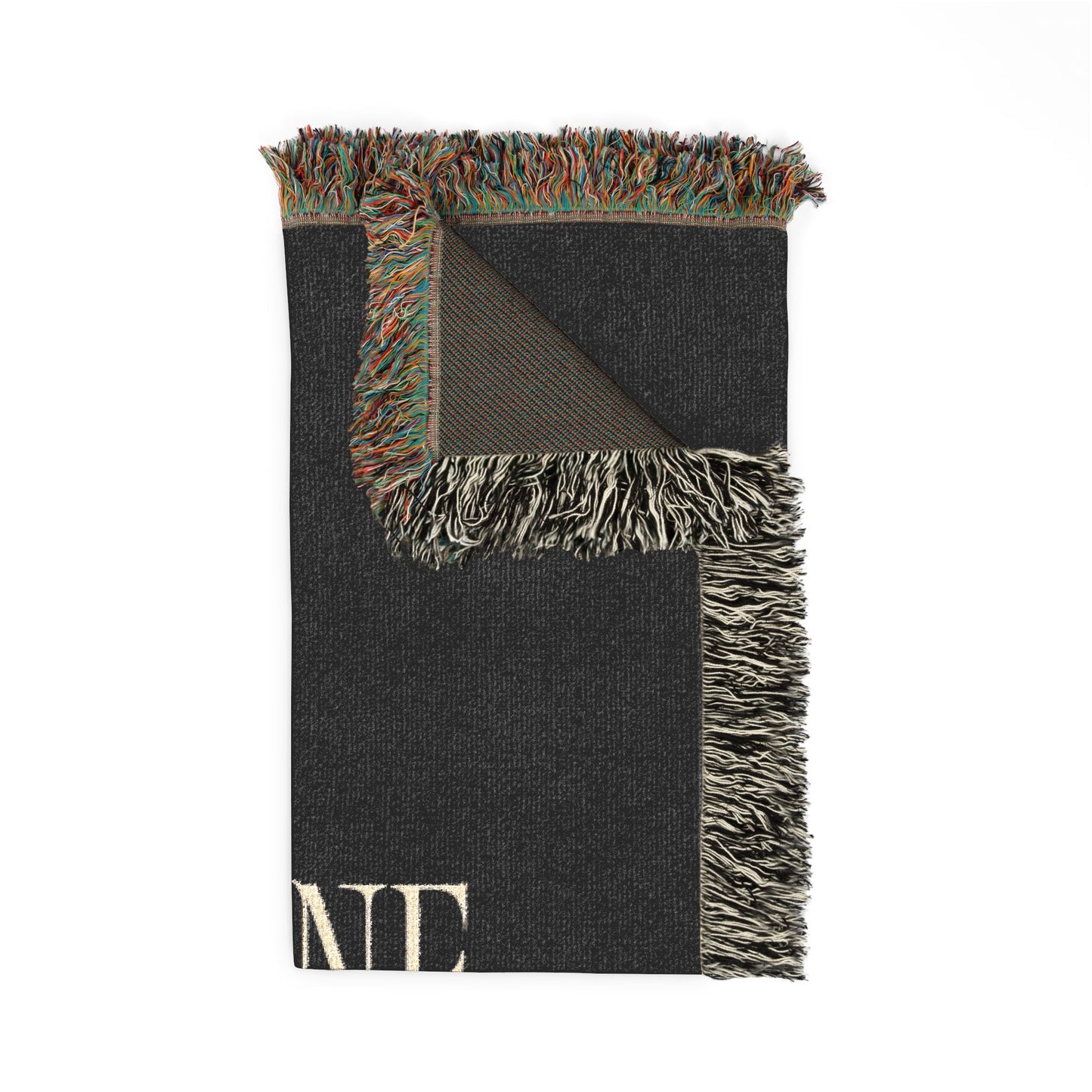Faith, Grace & Christ Woven Blanket — Inspirational Christian Throw