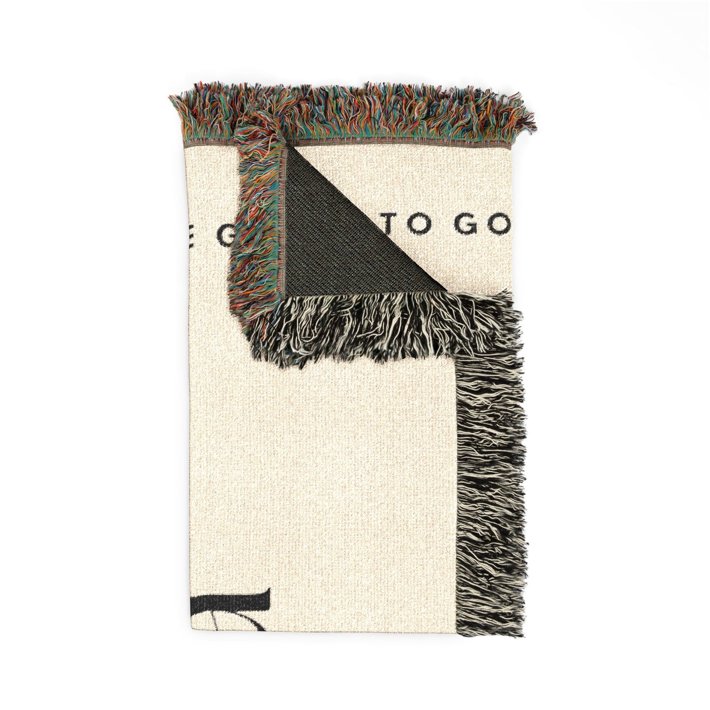 Woven Blanket — “Soli Deo Gloria” Reversible Inspirational Throw